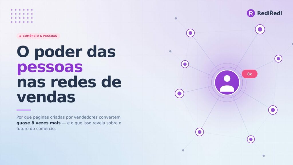 rede de vendas.