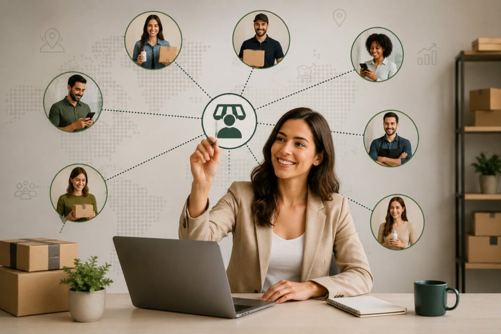 equipe de revendedores